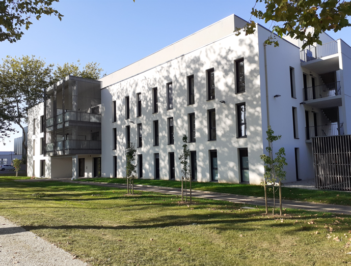 Construction de plateaux de bureaux dans un immeuble R+3