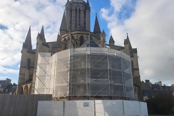 Restauration des bas-côtés NORD et SUD de la nef de la Cathédrale de Coutances